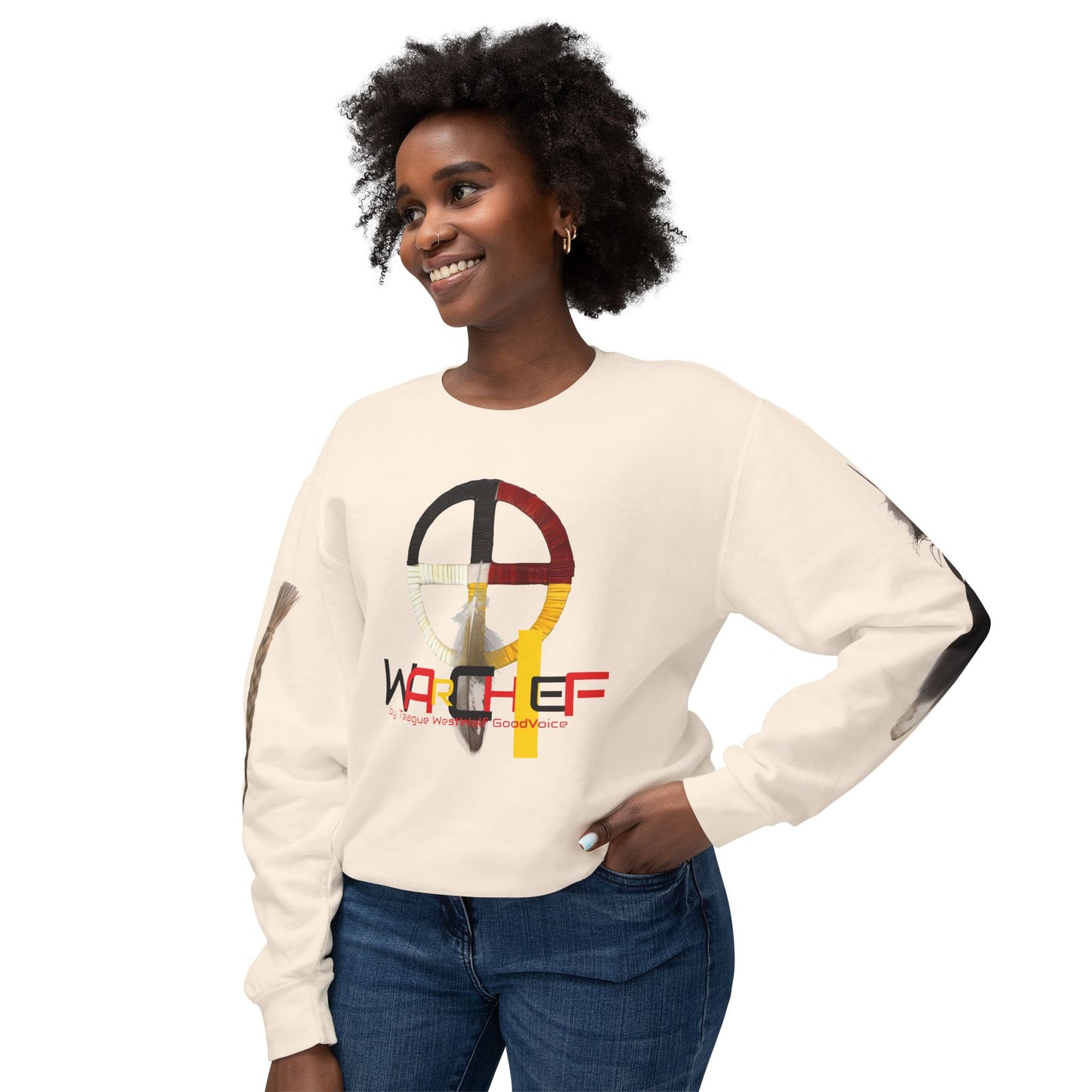 WarChief - Unisex Lightweight Crewneck Sweatshirt