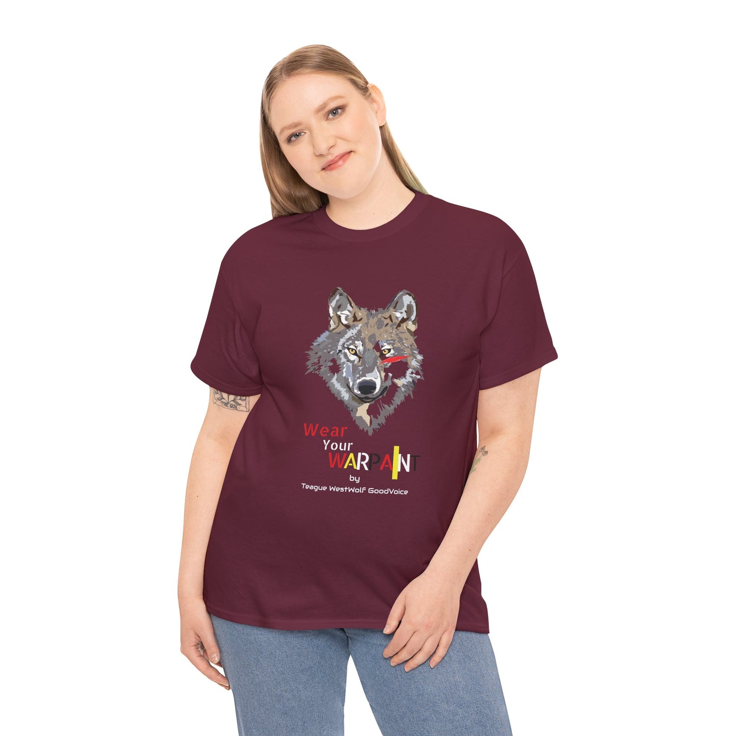 Wear Your WarPaint Wolf Tee
