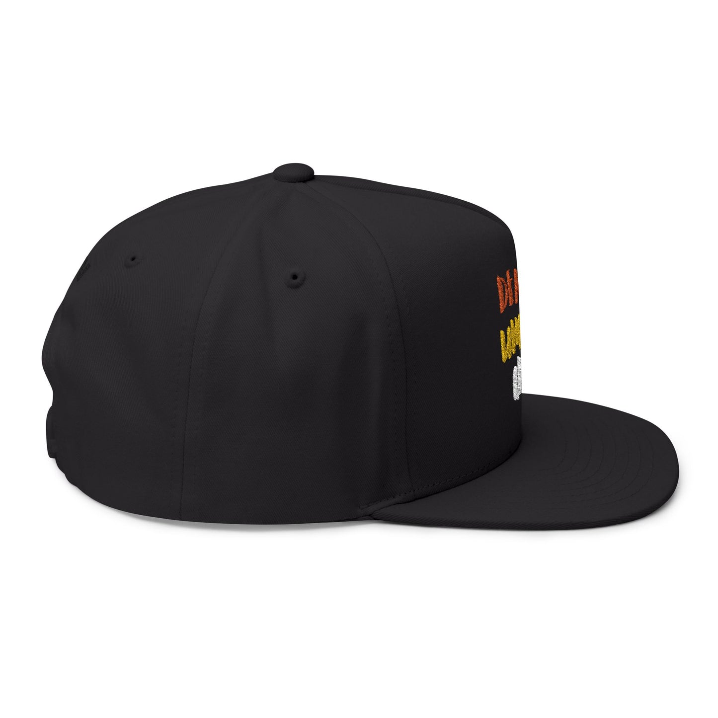 Flat Bill Cap — "Deadly Uncle's Clan" Embroidered Snapback Hat