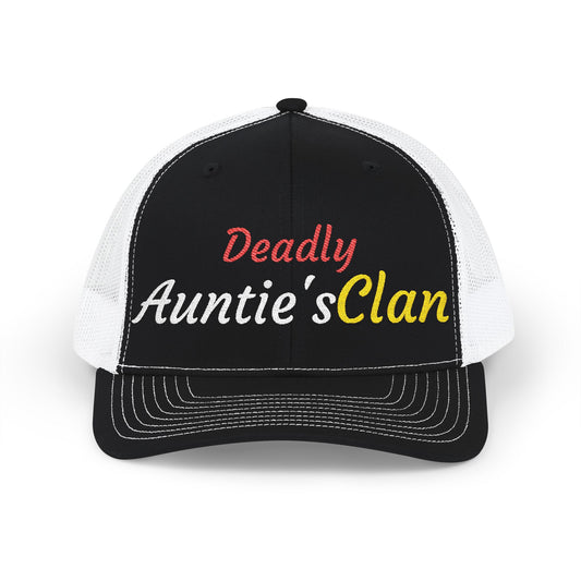 Deadly Auntie's Clan - Embroidered Trucker Cap