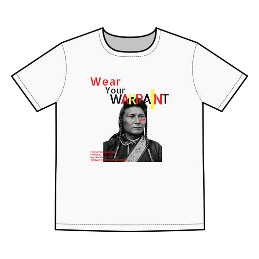 406WholeSale - ASColour5051 - ChiefJosephFront- WarPaint Back - Men's Basic Tee
