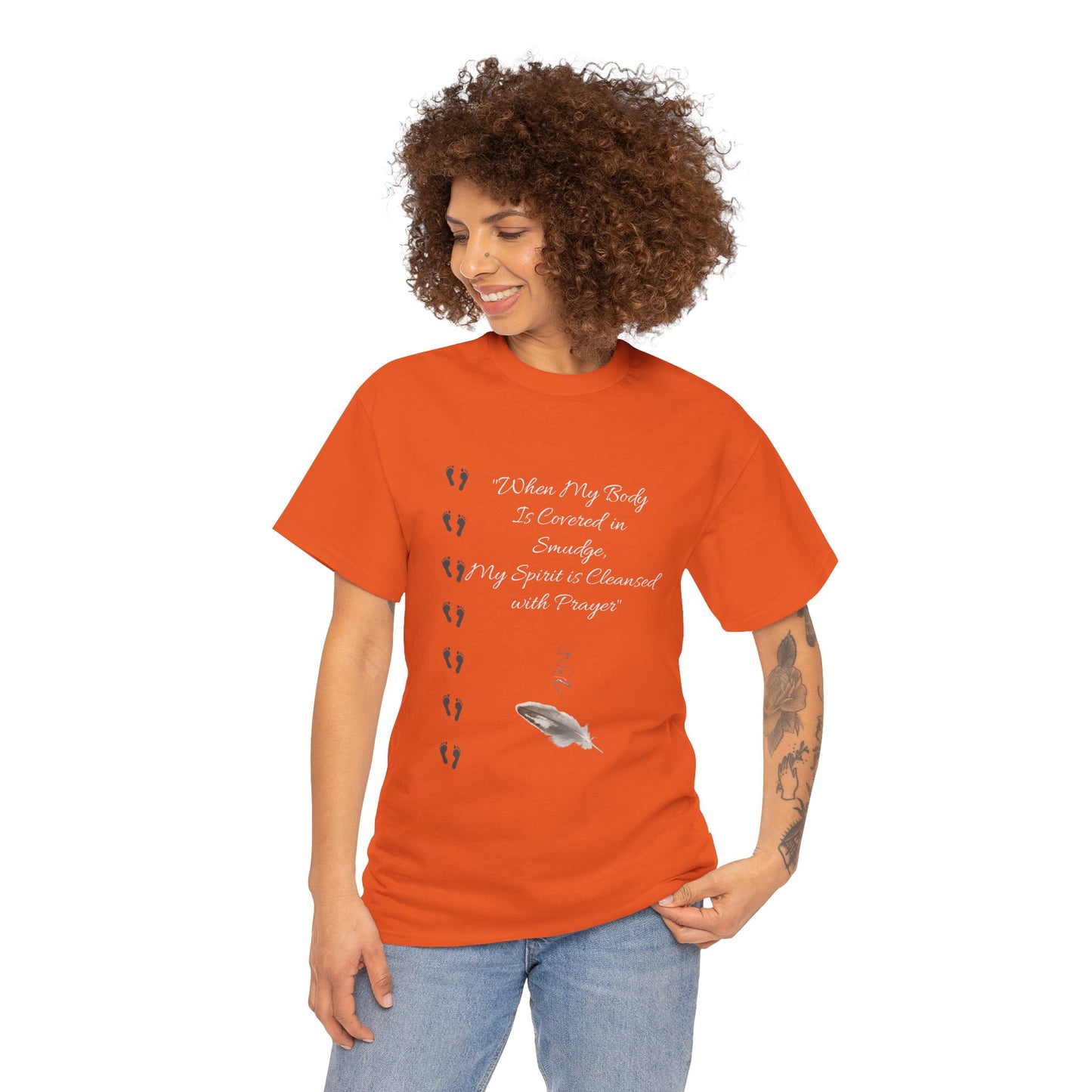 Native Prayer - Unisex Heavy Cotton Tee
