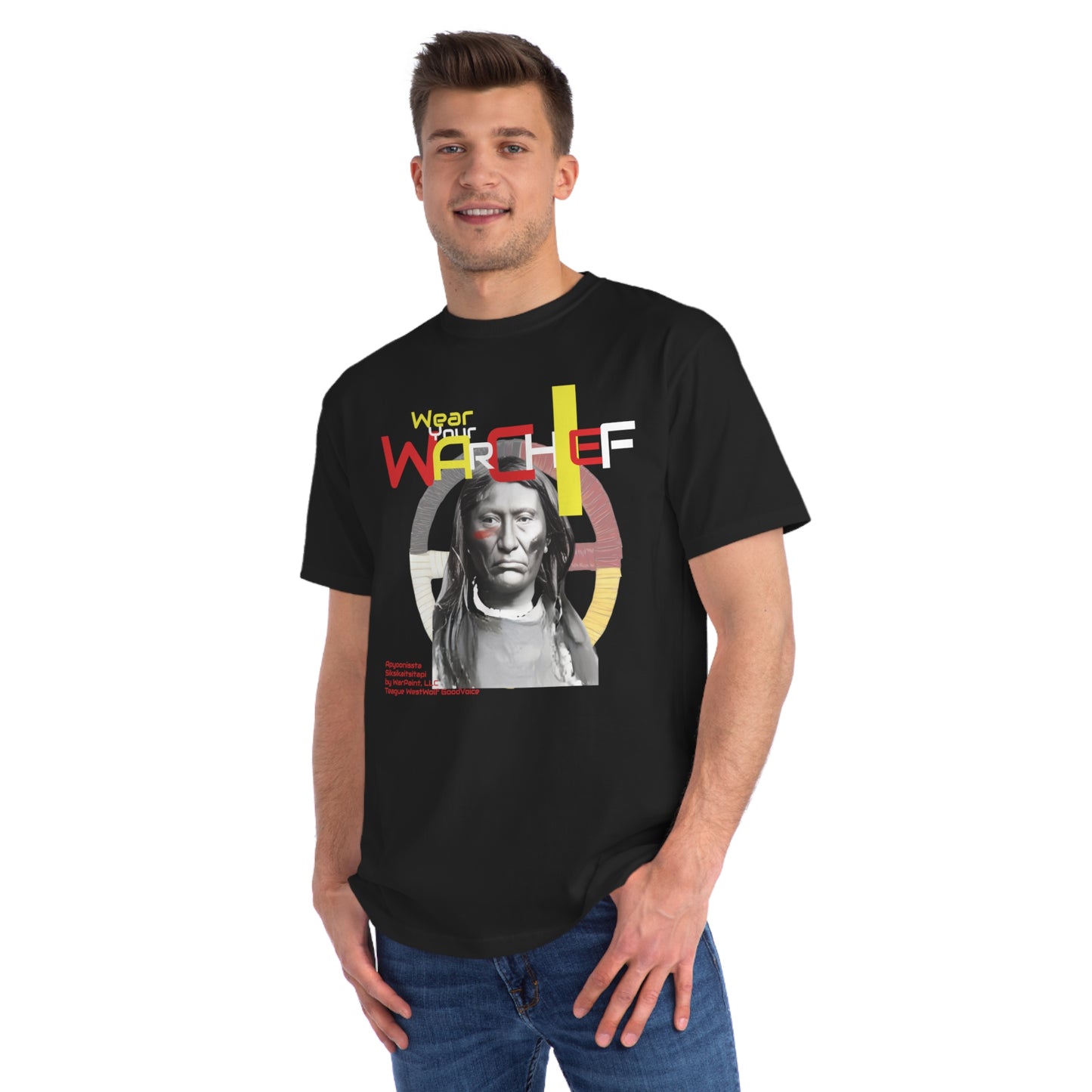 WearYourWarChief - Chief White Calf - Organic Unisex Classic T-Shirt