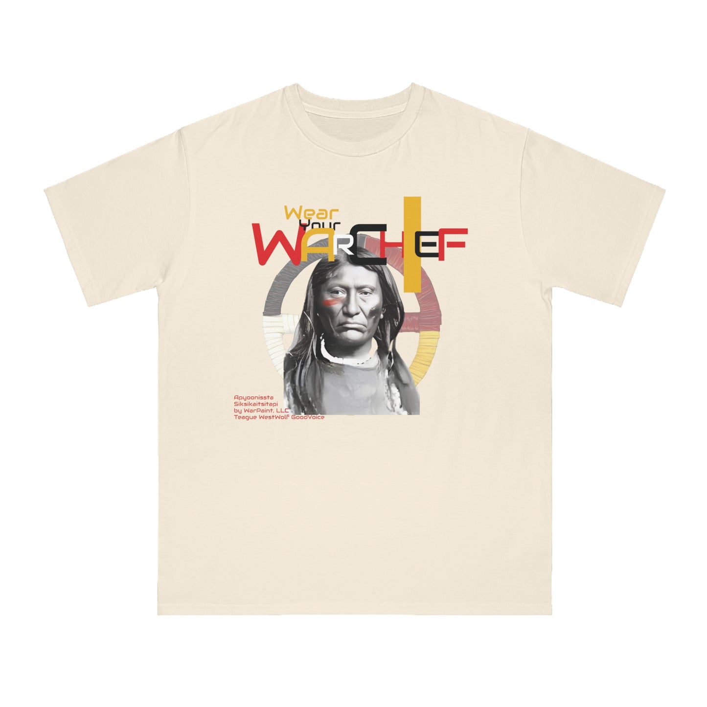 WearYourWarChief - Chief White Calf - Organic Unisex Classic T-Shirt