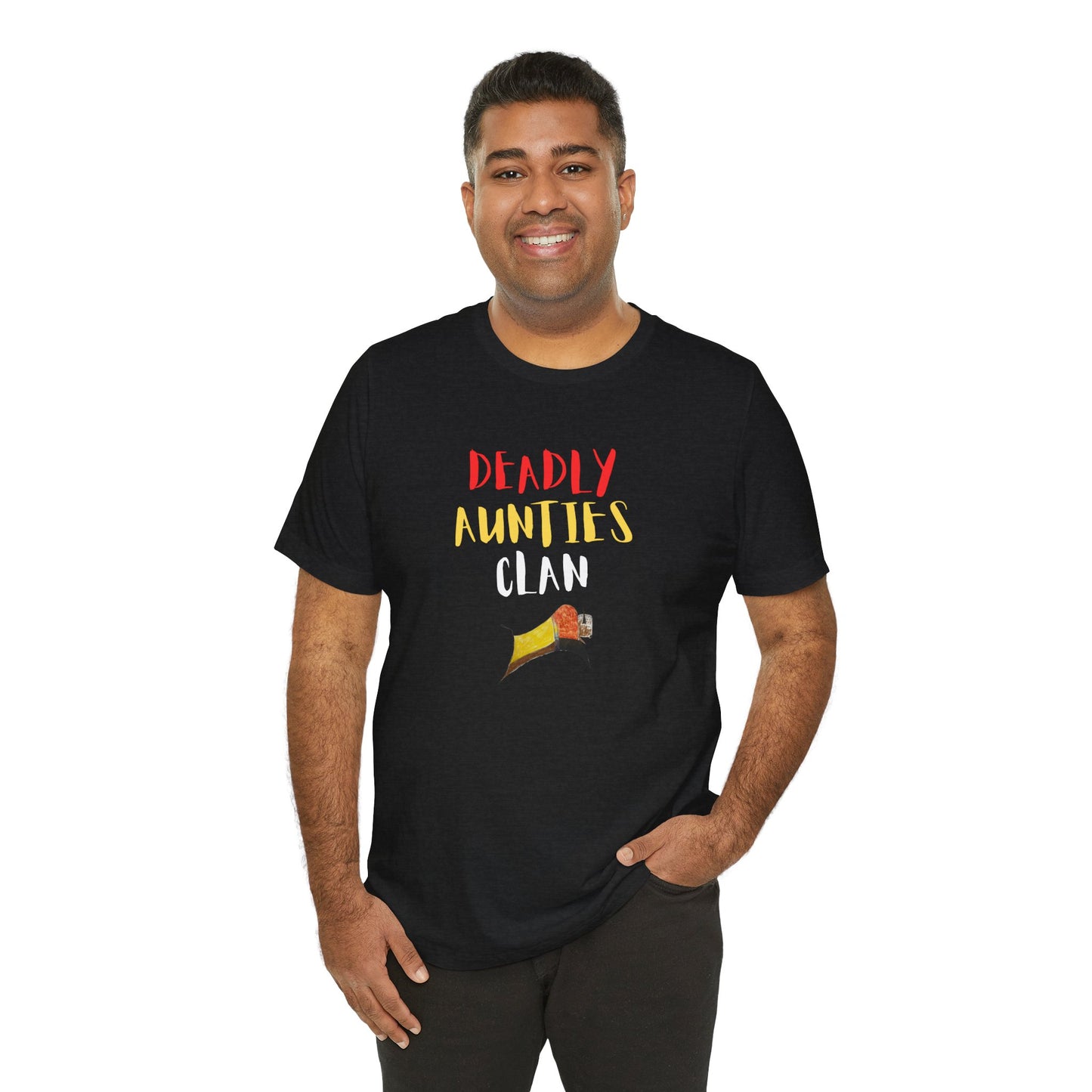 Version 2 -Deadly Aunties Clan - Blackfoot Ledger Art -  by Teague WestWolf GoodVoice - Unisex Tee