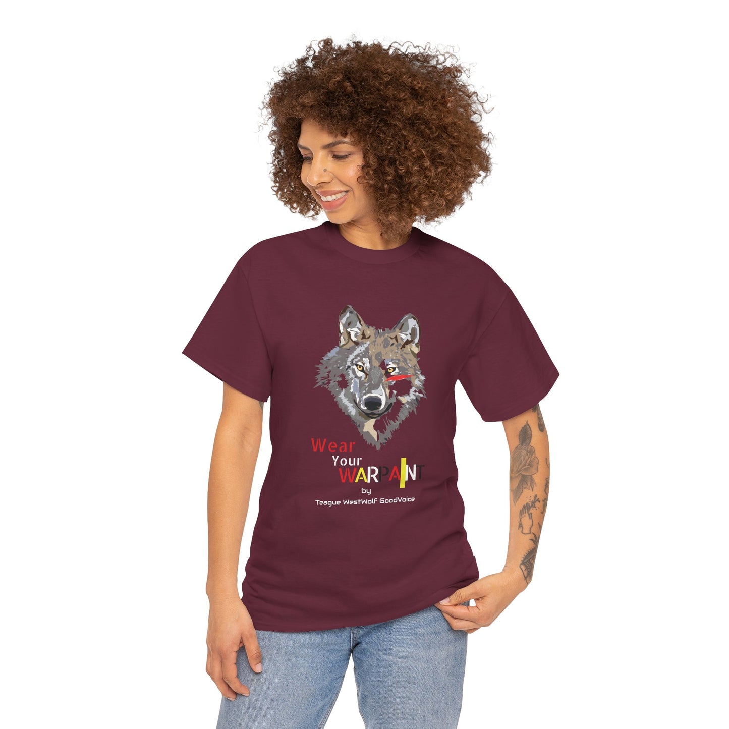 Wear Your WarPaint Wolf Tee